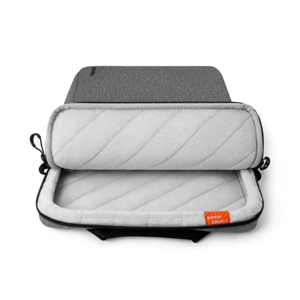 Túi xách chống sốc TOMTOC (USA) 360° Protection Premium Gray cho Macbook Pro/Air 13 inch, 14 inch