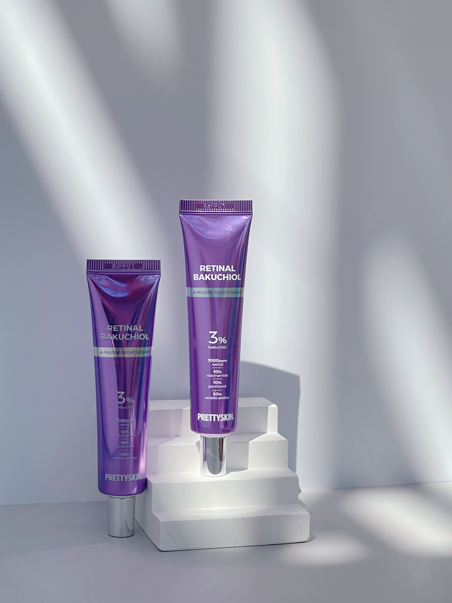 Kem dưỡng tái tạo, trẻ hoá làn da PRETTYSKIN RETINAL BAKUCHIOL A-MAZING NIGHT CREAM