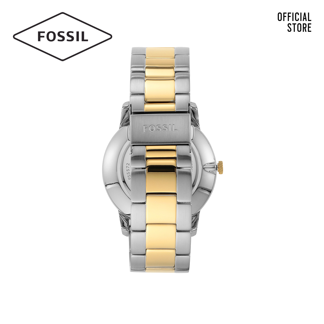 Đồng hồ nam FOSSIL Minimalist dây thép không gỉ FS5572 - màu vàng