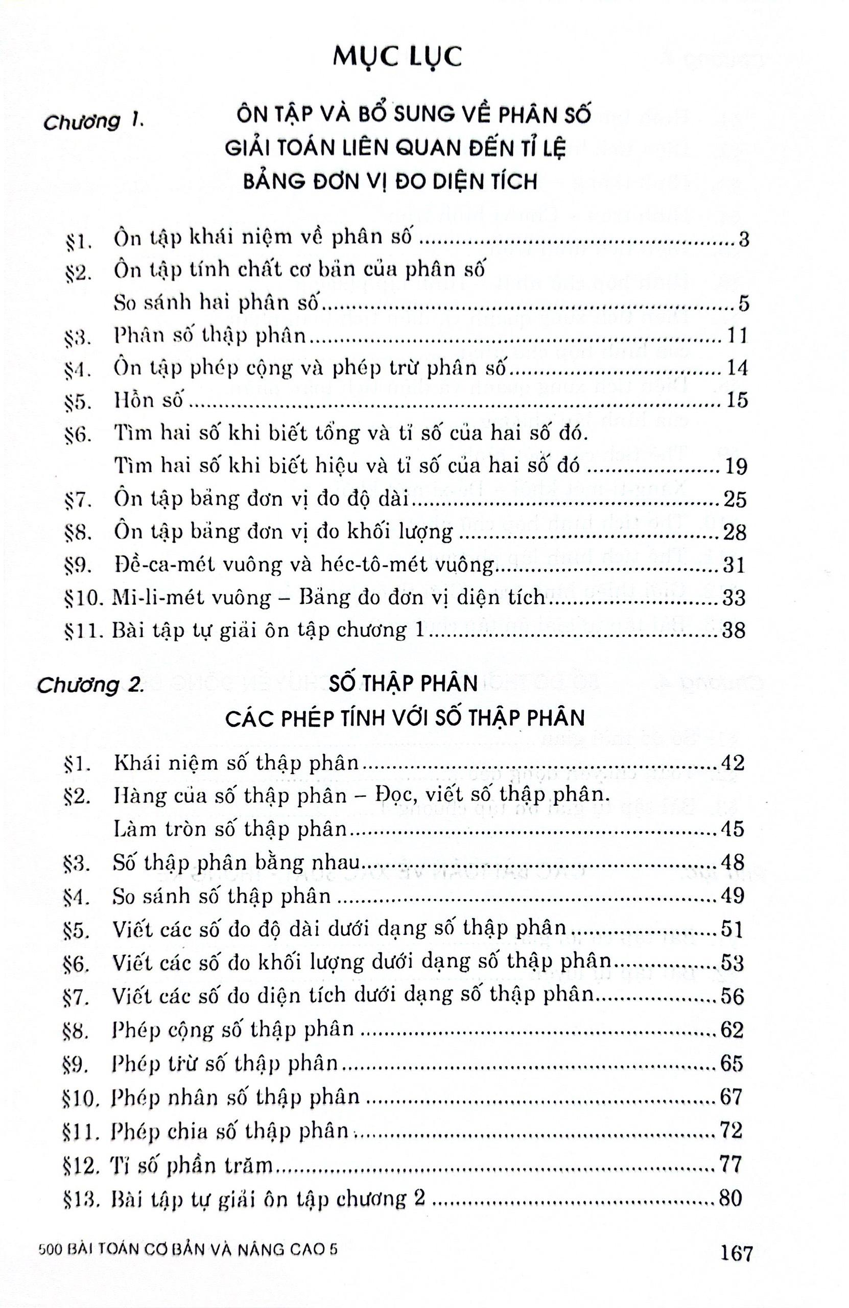 500 Bài Toán Cơ Bản Và Nâng Cao 5 (Theo Chương Trình GDPT Mới)