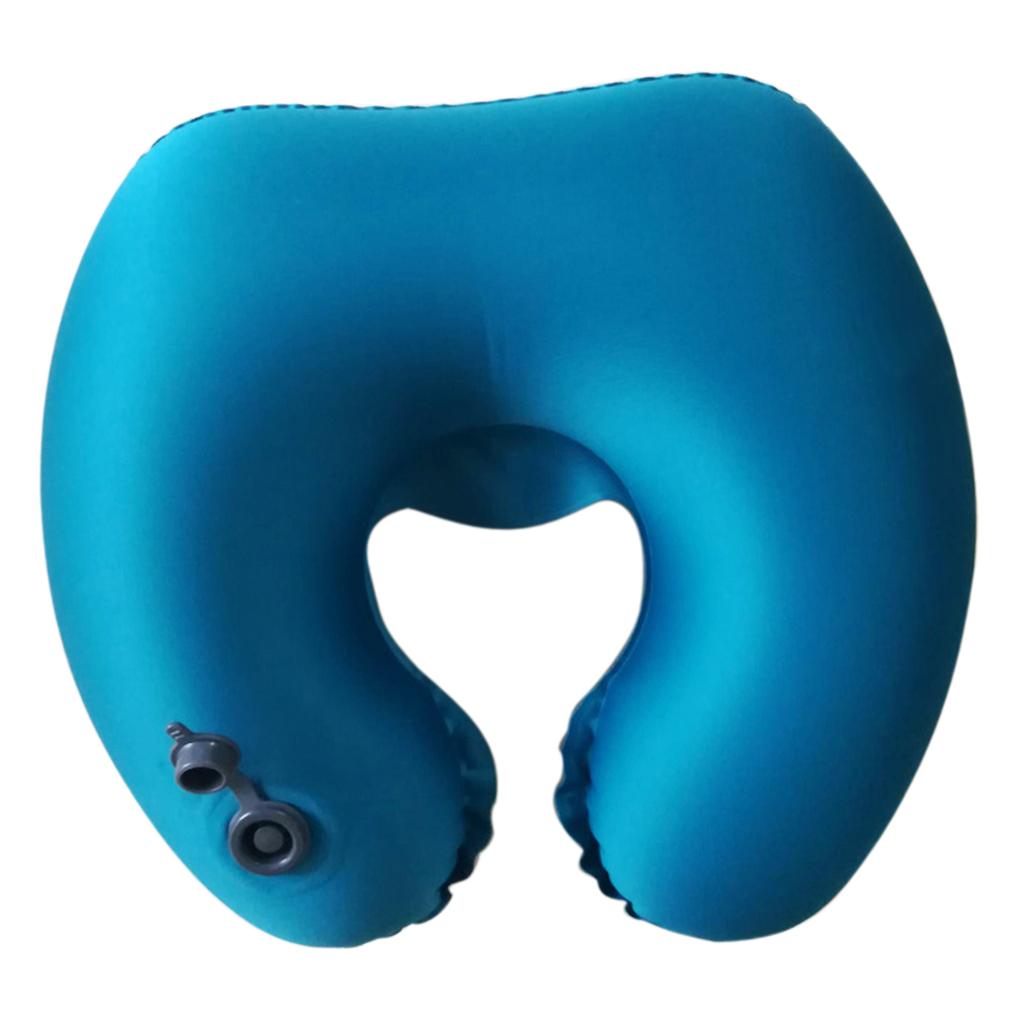 U Shaped Inflatable Pillow Travel Support Cushion