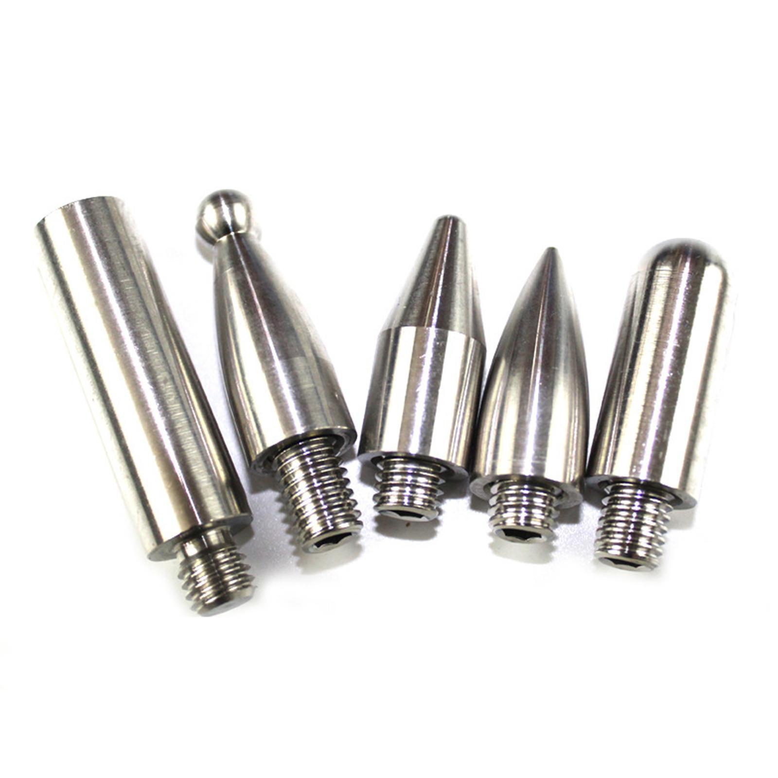 6 Pieces  Repair Rod Kit Paintless Puller for Auto Body Door Dings