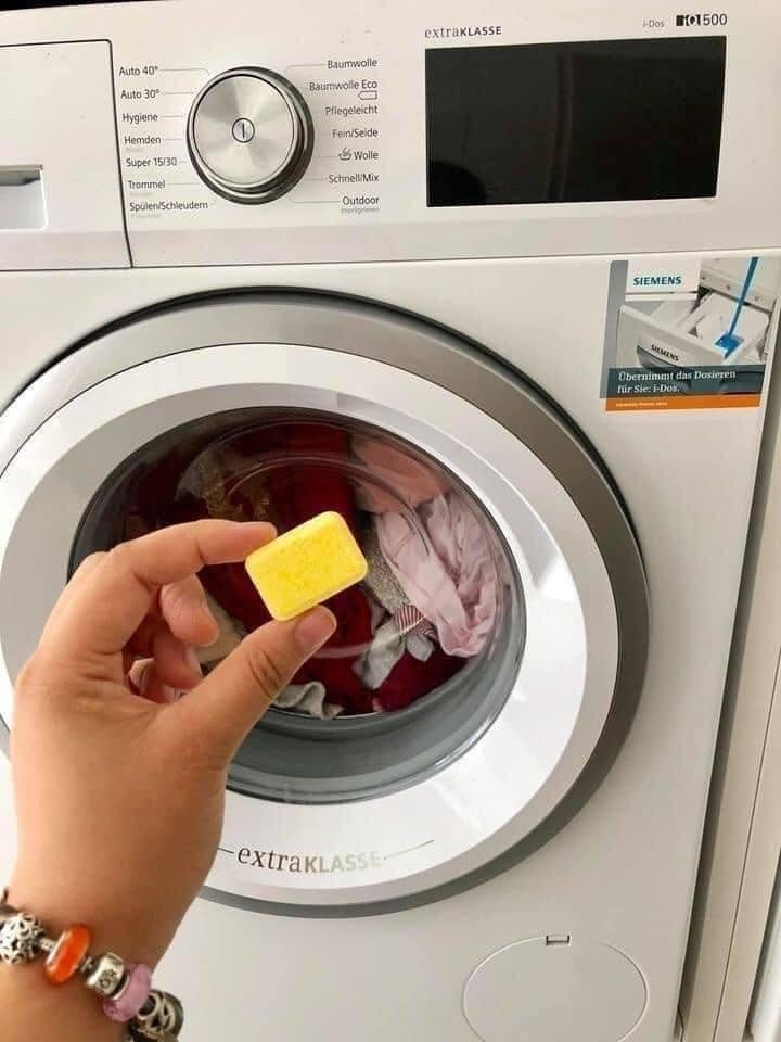 Viên tẩy lồng máy giặt Denkmit Anti-Kalk-Tabs (60 TABS)