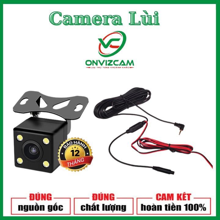 Camera lùi lắp cho camera hành trình, loại 4 led, jack 2.5, 5 chân, dây tín hiệu dài 5m