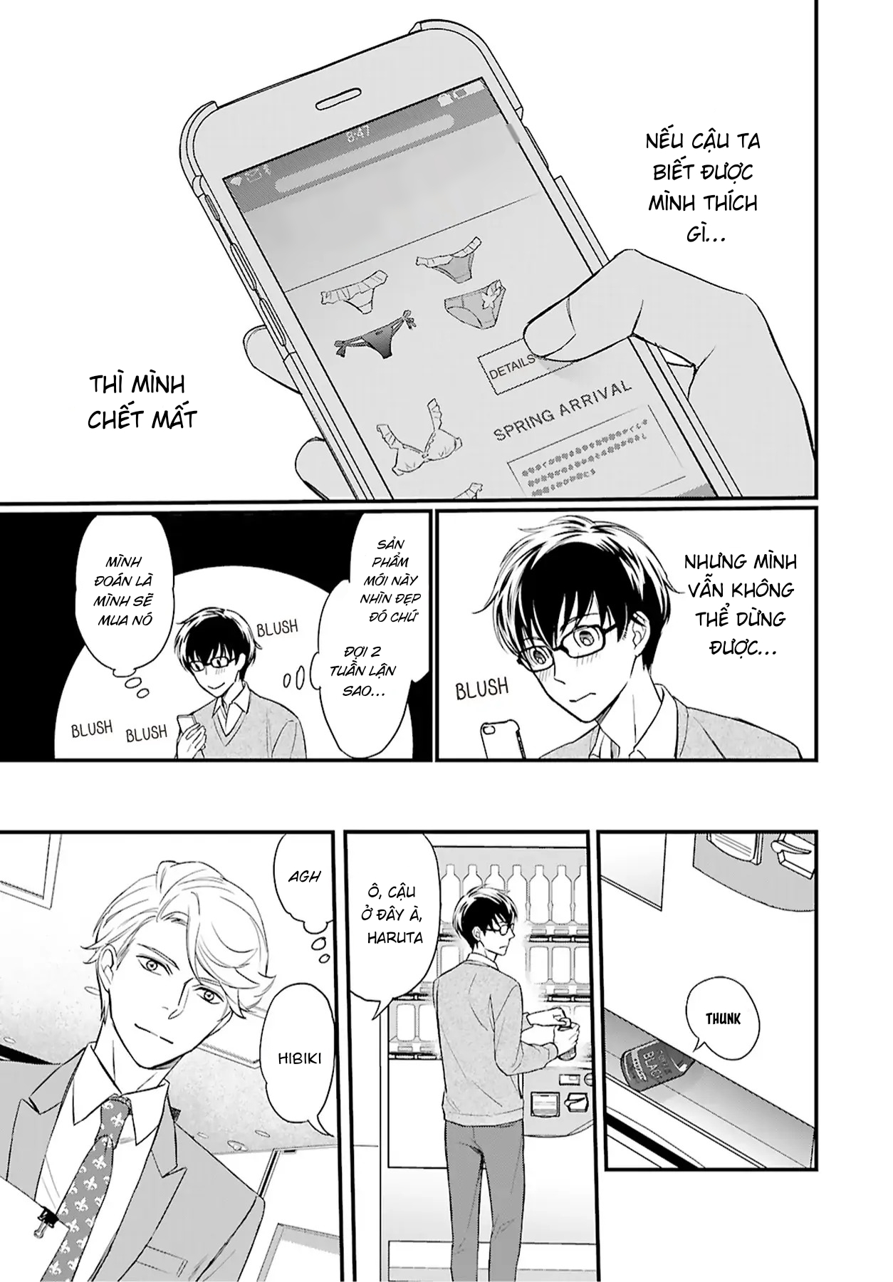 sự lựa chọn giữa tình yêu và đồ lót chapter 1 9