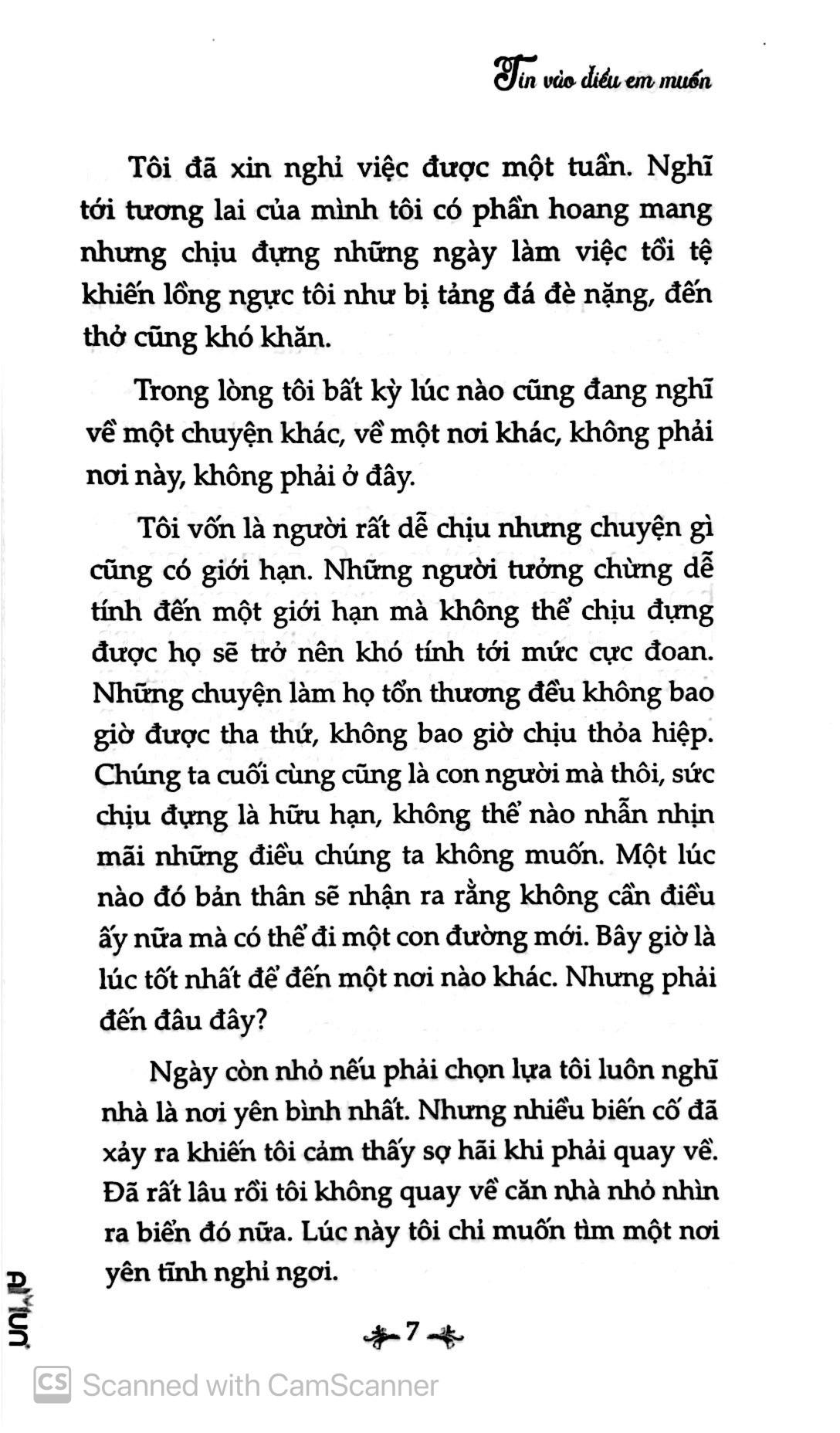 Tin Vào Điều Em Muốn