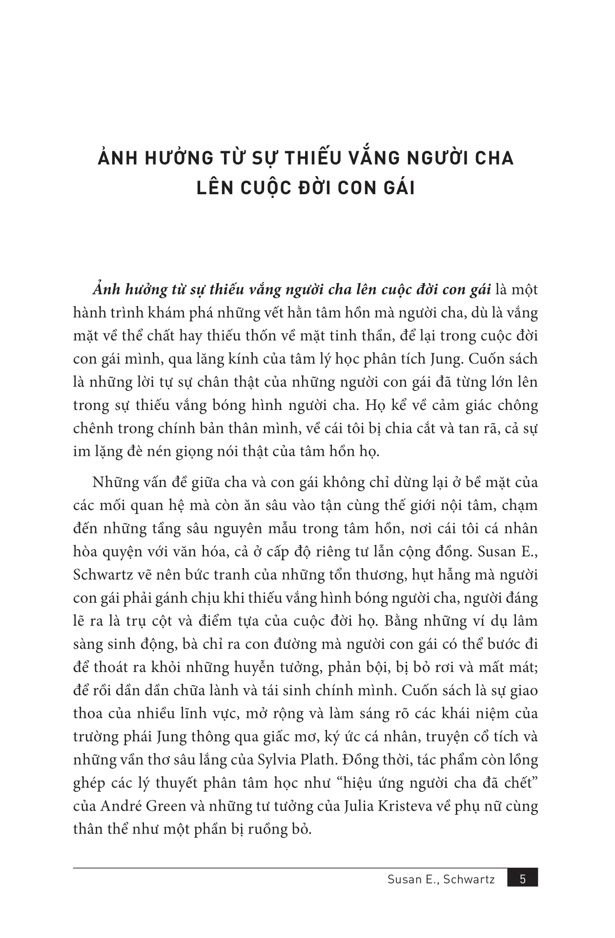 Sách Ảnh Hưởng Từ Sự Thiếu Vắng Người cha lên cuộc đời con gái