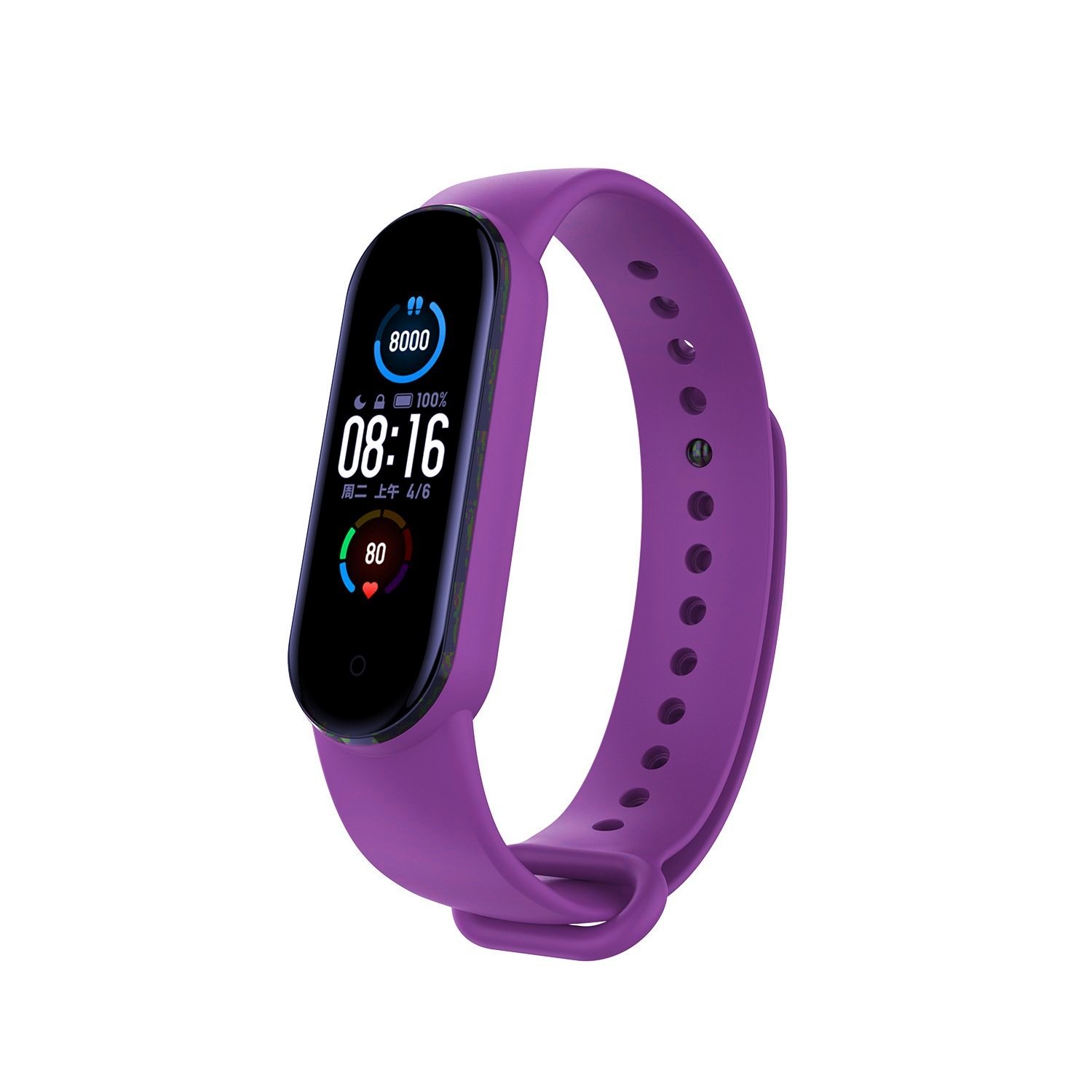 Dây Đeo Thay Thế Viền Dành Cho Vòng Đeo Tay Thông Minh Xiaomi Mi Band 5/ Miband 6 - Hàng chính hãng