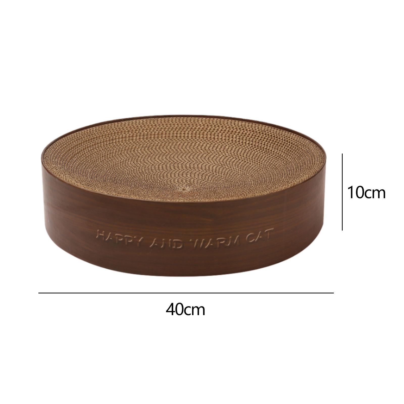 Cardboard Cat Scratcher Bed Scratch Pad Nest Corrugated Scratching Board, Training Toy for Furniture Protection