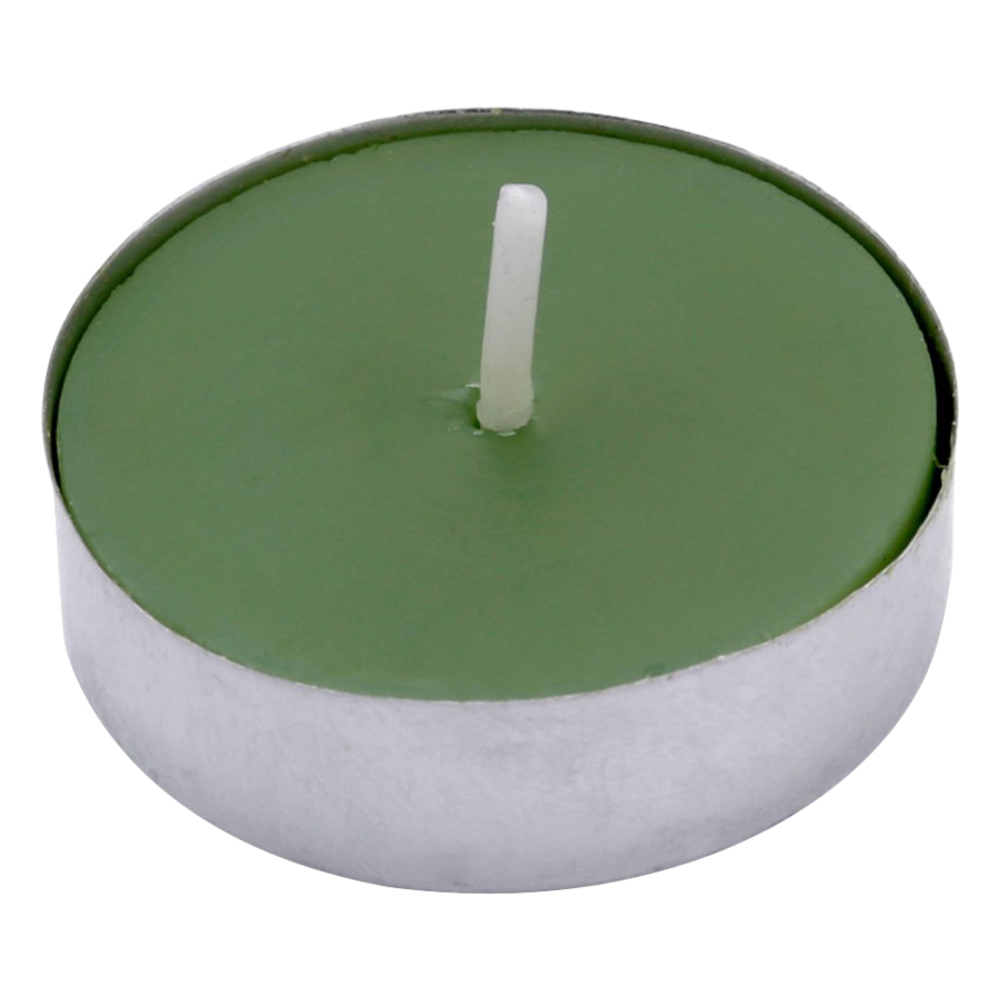 Hộp 10 Nến Thơm Hương Dưa Gang Tây Miss Candle FtraMart NQM0147 (Xanh Lá)