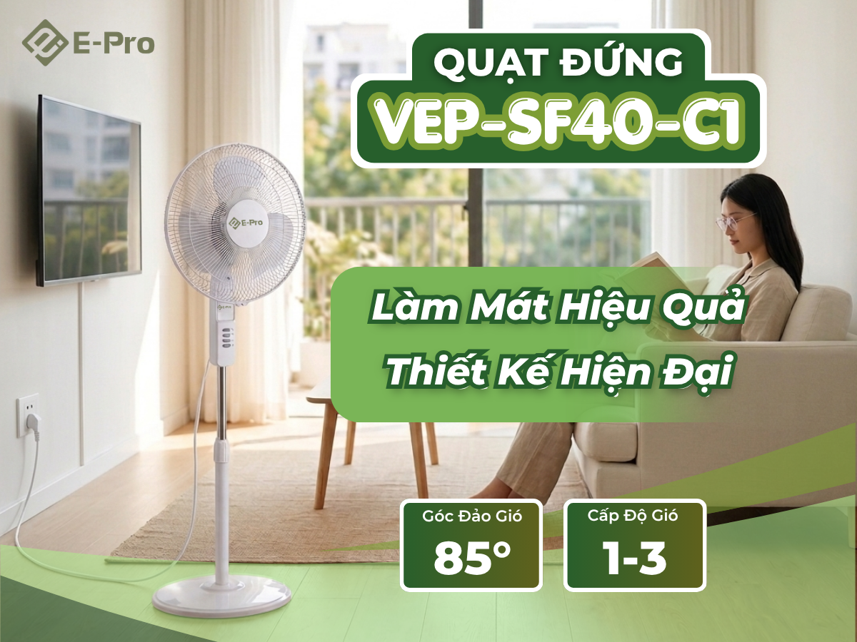 Quạt đứng E-pro VEP-SF40-C1