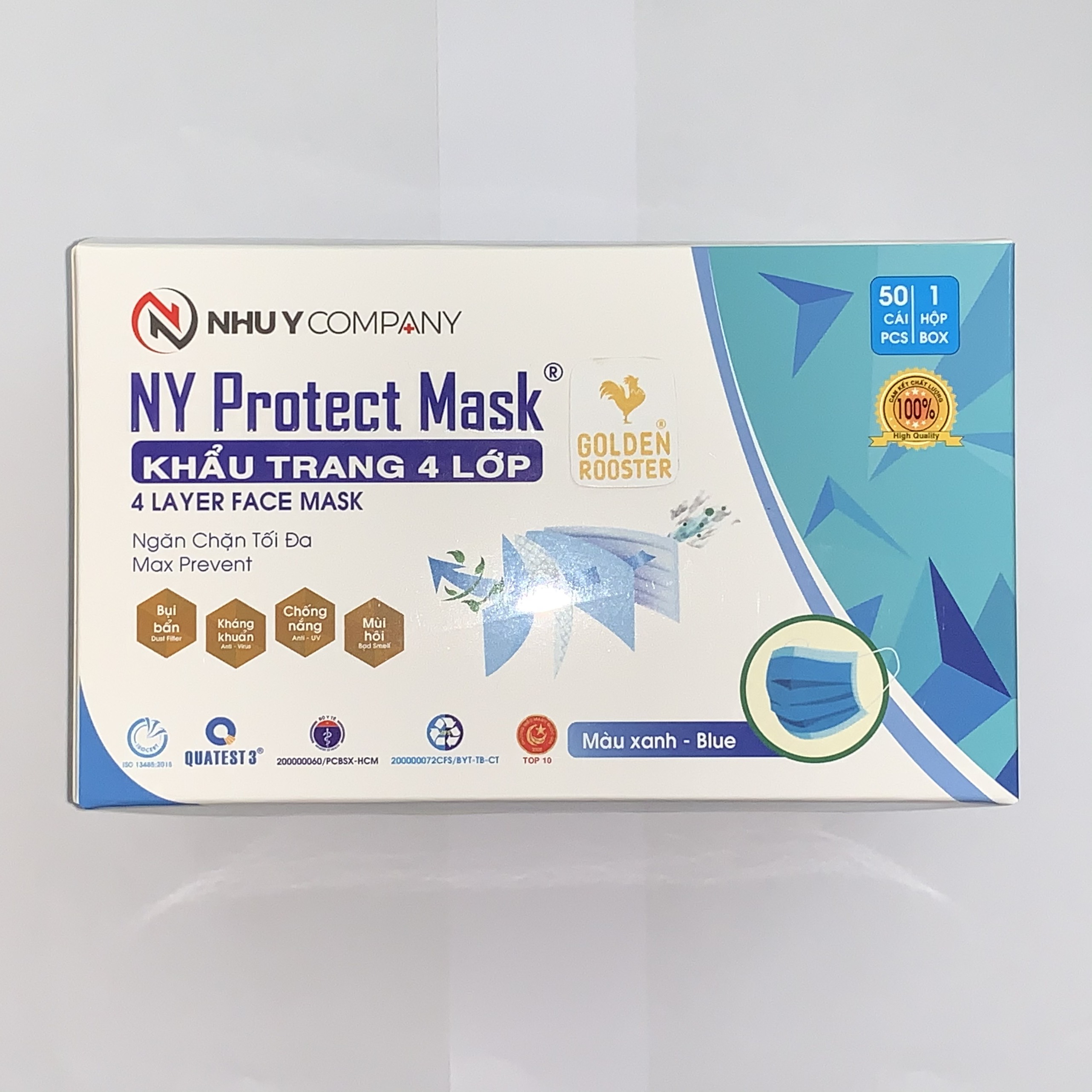 Khẩu trang 4 lớp Như Ý (NY Protect Mask)