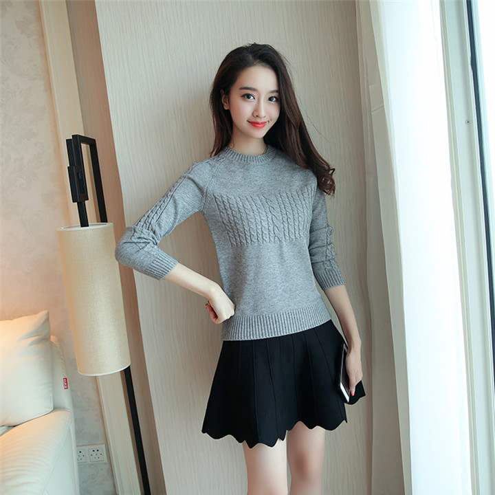 Áo len nữ thời trang chất co dãn dày dặn