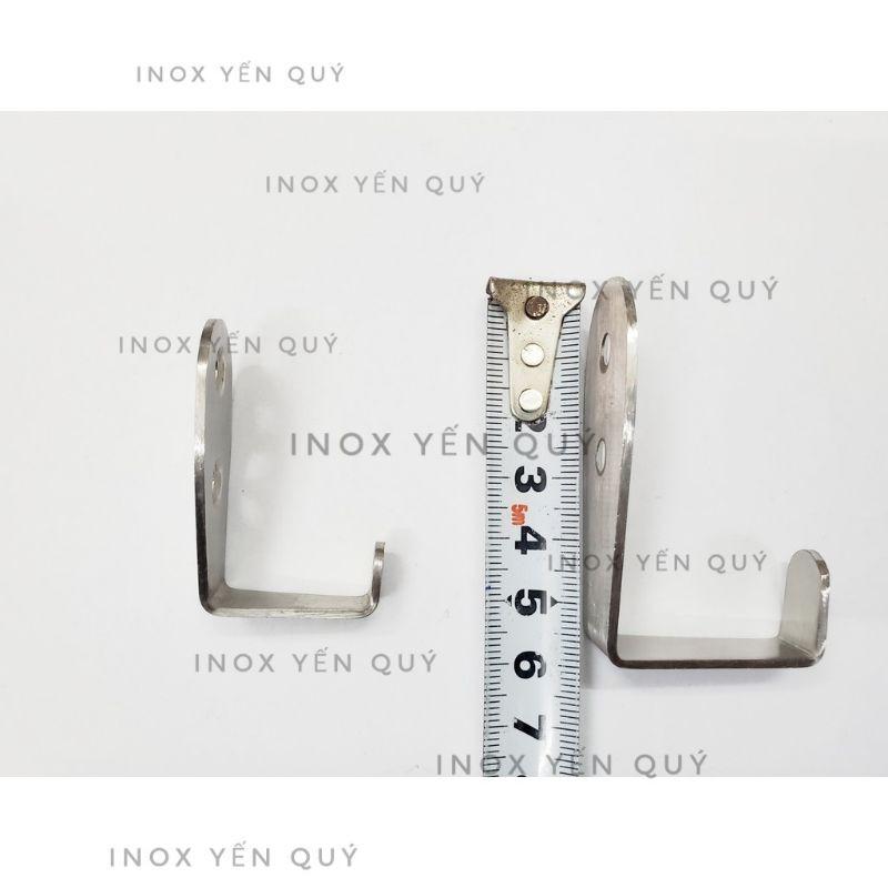 MÓC TREO QUẦN ÁO ĐƠN MÓC TREO ĐỒ Inox Mờ