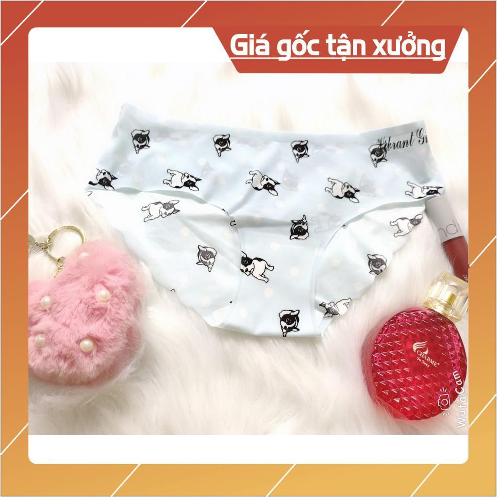 Combo 10 Quần lót su trơn hoạt hình 015