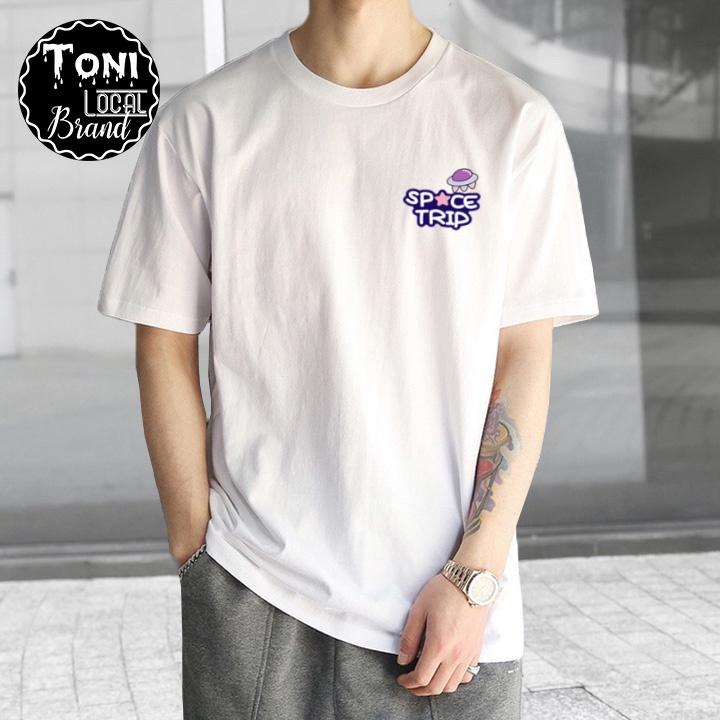 Áo Thun Tay Lỡ Local Brand SPACE TRIP Cotton 100 nam nữ Unisex