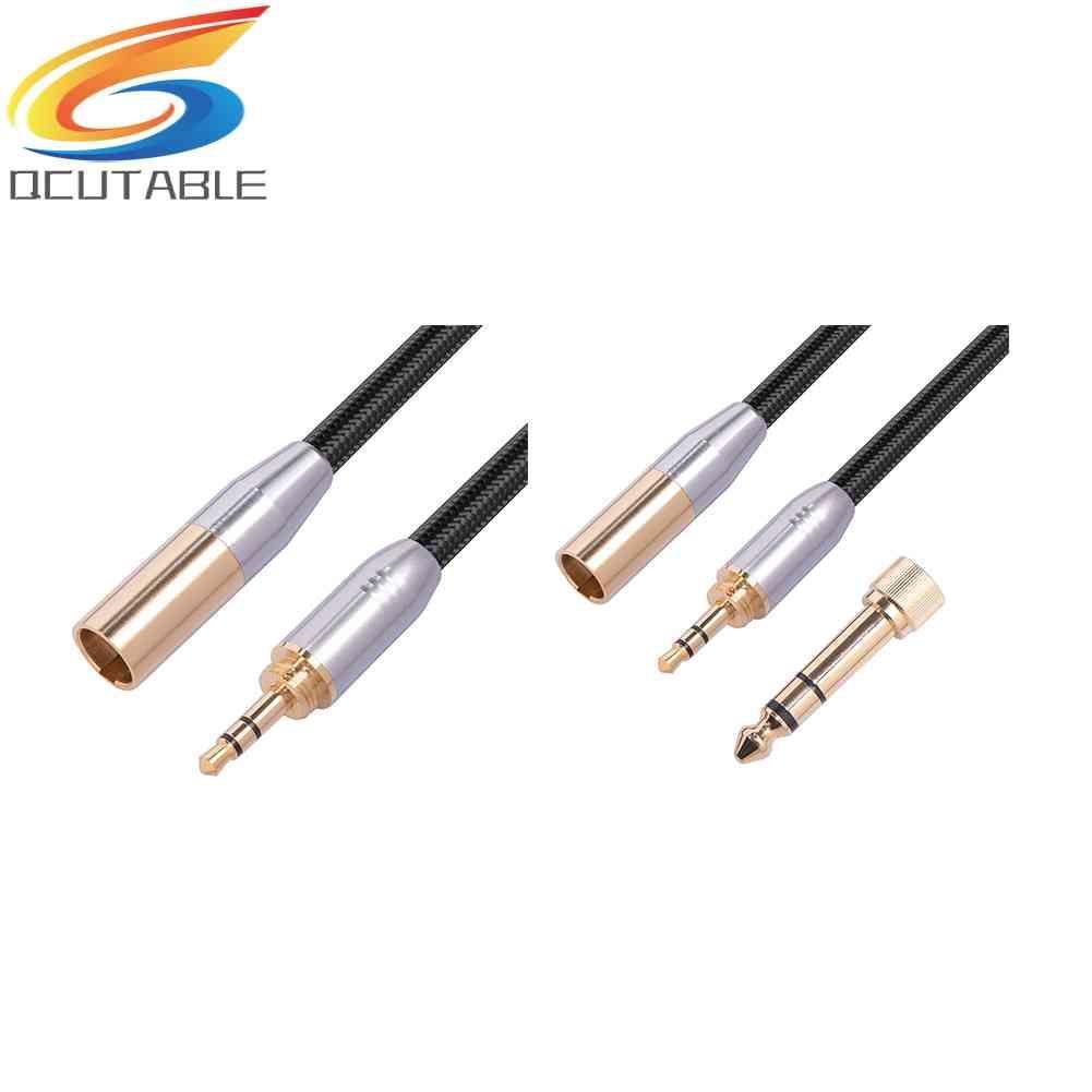 Cáp Chuyển Đổi 0.3m Jack 3.5mm Sang 3-Pin XLR Cho Tai Nghe / Camera