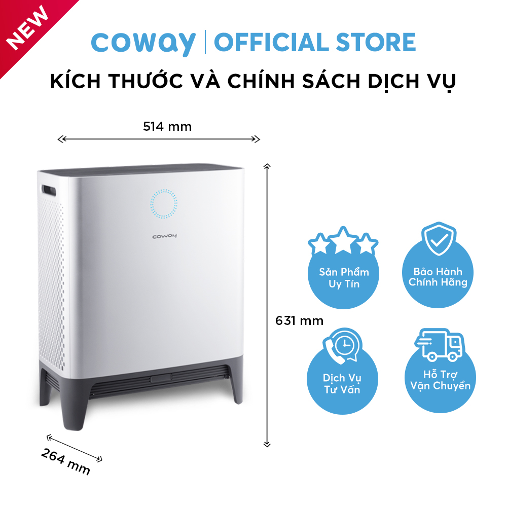 Máy lọc không khí Coway Platform 600 AP-2318D - Hàng chính hãng