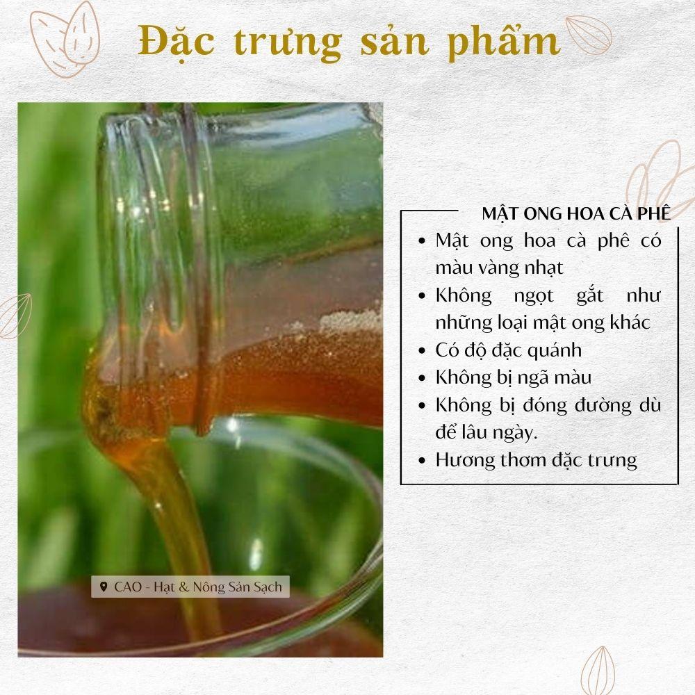 Mật ong hoa cà phê Đaklak CAO FOOD từ mật ong lấy tại vườn nguyên chất nguyên vị 100% tự nhiên