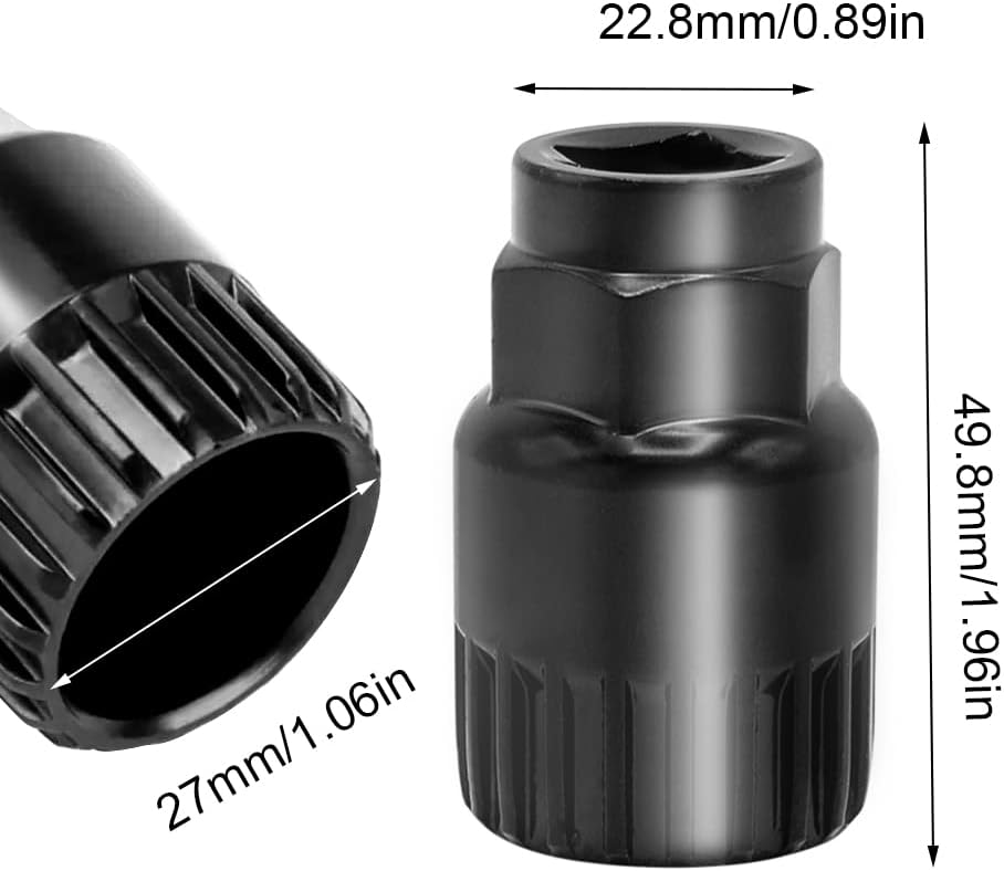 Vam tháo trục giữa xe đạp -cảo trục giữa cốt bông Kiotool 20 răng