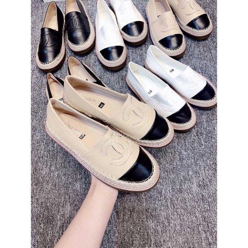 GIÀY SLIP ON DA MỊN VIỀN CÓI ỐP DẺO - 2P