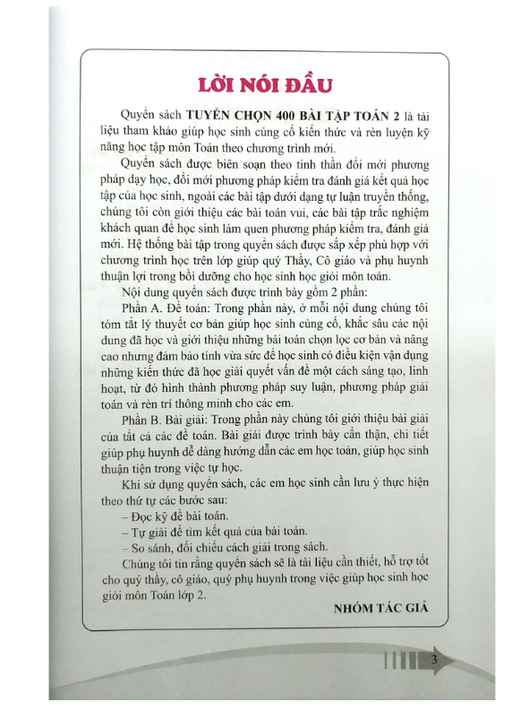 Sách Tuyển Chọn 400 Bài Tập Toán 2