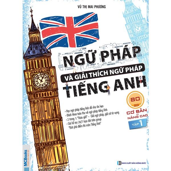 Bộ Sách - Ngữ Pháp Và Giải Thích Ngữ Pháp Tiếng Anh Cơ Bản Và Nâng Cao 80/20