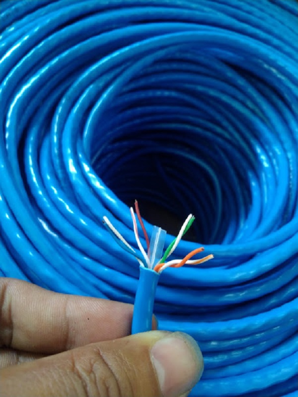 Cáp mạng CAT 6 NK0708 305m chuyên mạng nội bộ, camera IP