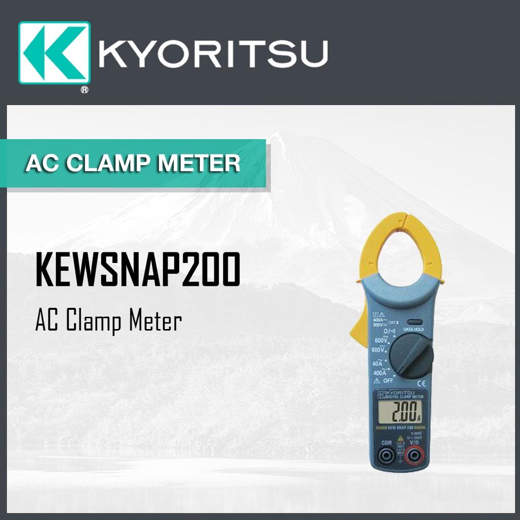 Ampe kìm AC KYORITSU KEWSNAP200 (400A, 600V)