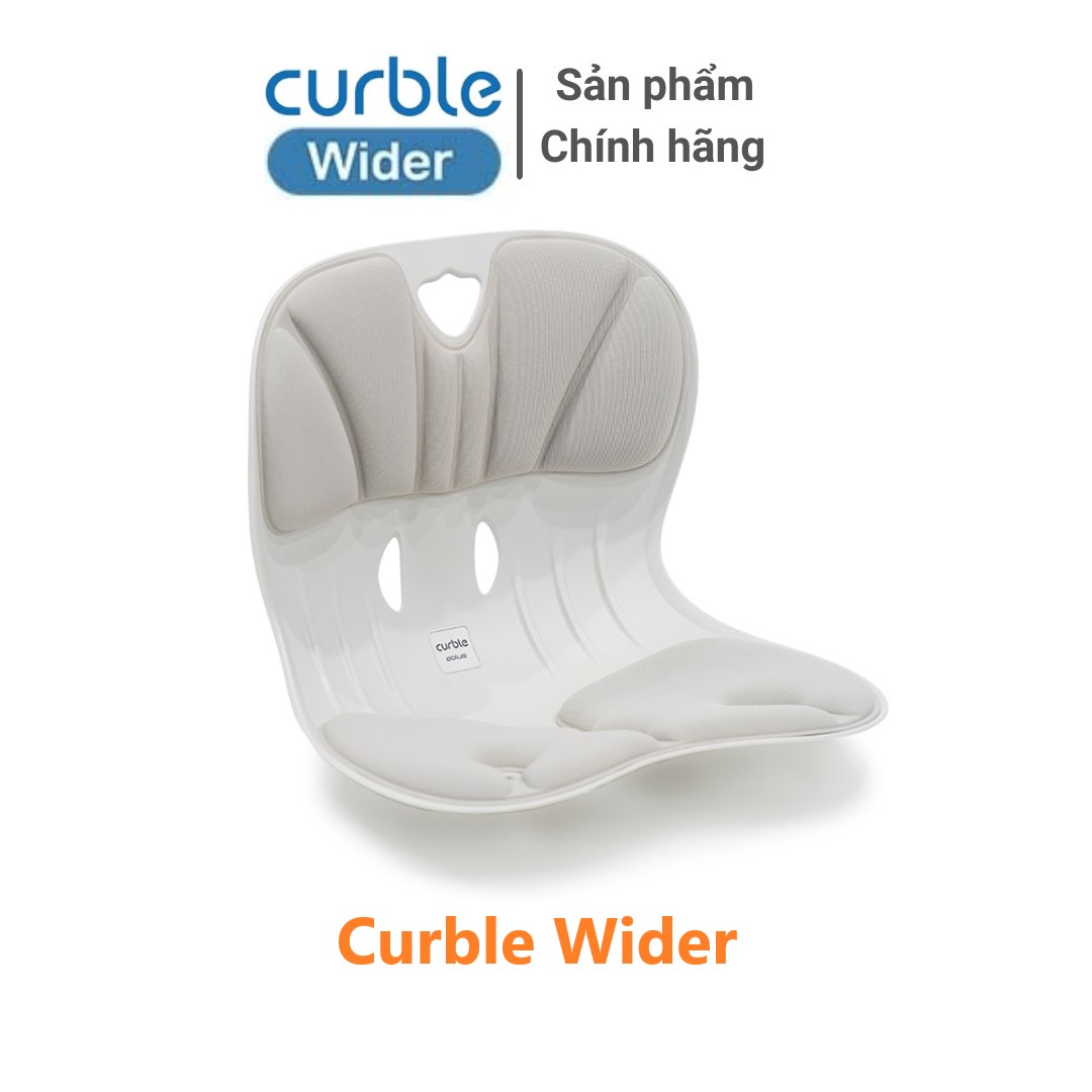[Hàng chính hãng] Ghế chỉnh dáng ngồi đúng - Curble Wider_Premium Model Hàn Quốc (Made in Korea). Phù hợp mọi đối tượng (Free Size)