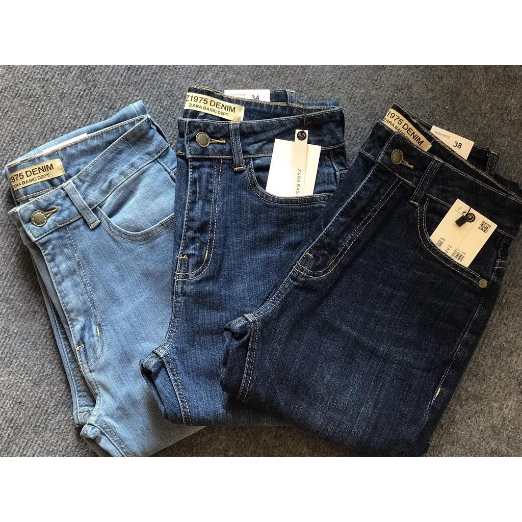 Quần Jean Nữ Ống Loe Dáng Dài Sofm Wear Dài 100cm ZR97