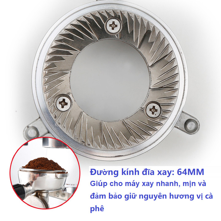 Máy xay cà phê chuyên nghiệp cao cấp L-Beans SD-900N công suất lớn dùng cho quán Cà phê - Công suất: 360W - Xay được 10kg/giờ - Hàng Nhập Khẩu