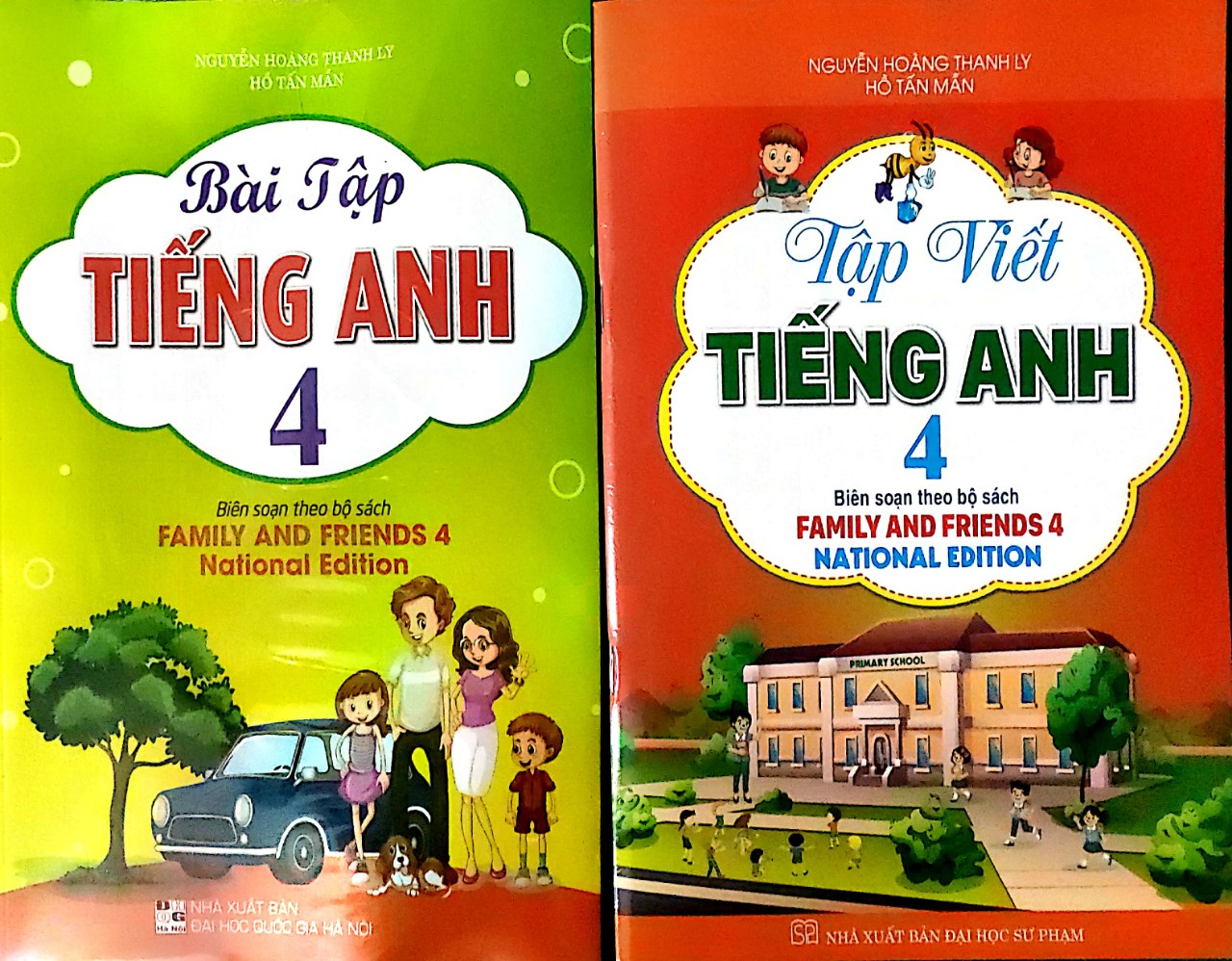 Combo Bài Tập Tiếng Anh 4 Tập Viết Tiếng Anh 4 Biên Soạn Theo Bộ Sách Family And Friends 4 National Edition - Ha