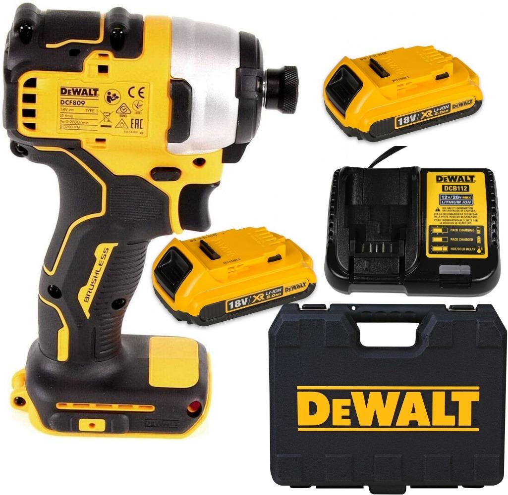 MÁY VẶN VÍT PIN CẦM TAY 20VMAX/BL DEWALT DCF809D2- HÀNG CHÍNH HÃNG