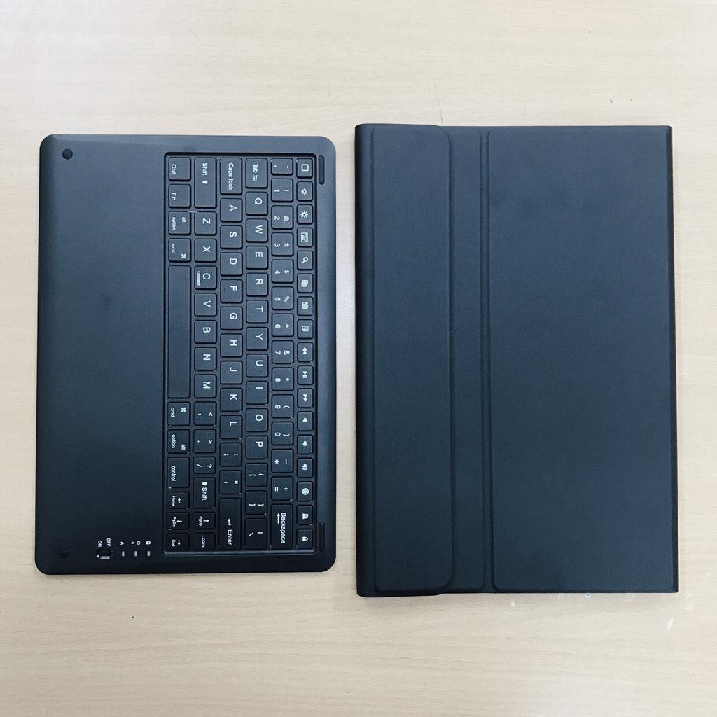 Bao da kèm bàn phím Bluetooth dành cho Samsung Galaxy Tab S7 FE, Tab S7+ Plus, Tab S7 Smart Keyboard