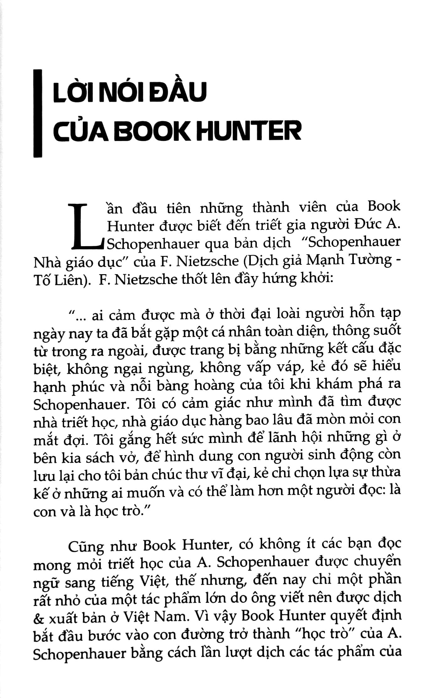 Những Tiểu Luận Về Tồn Tại Của Arthur Schopenhauer (Tái Bản 2023)