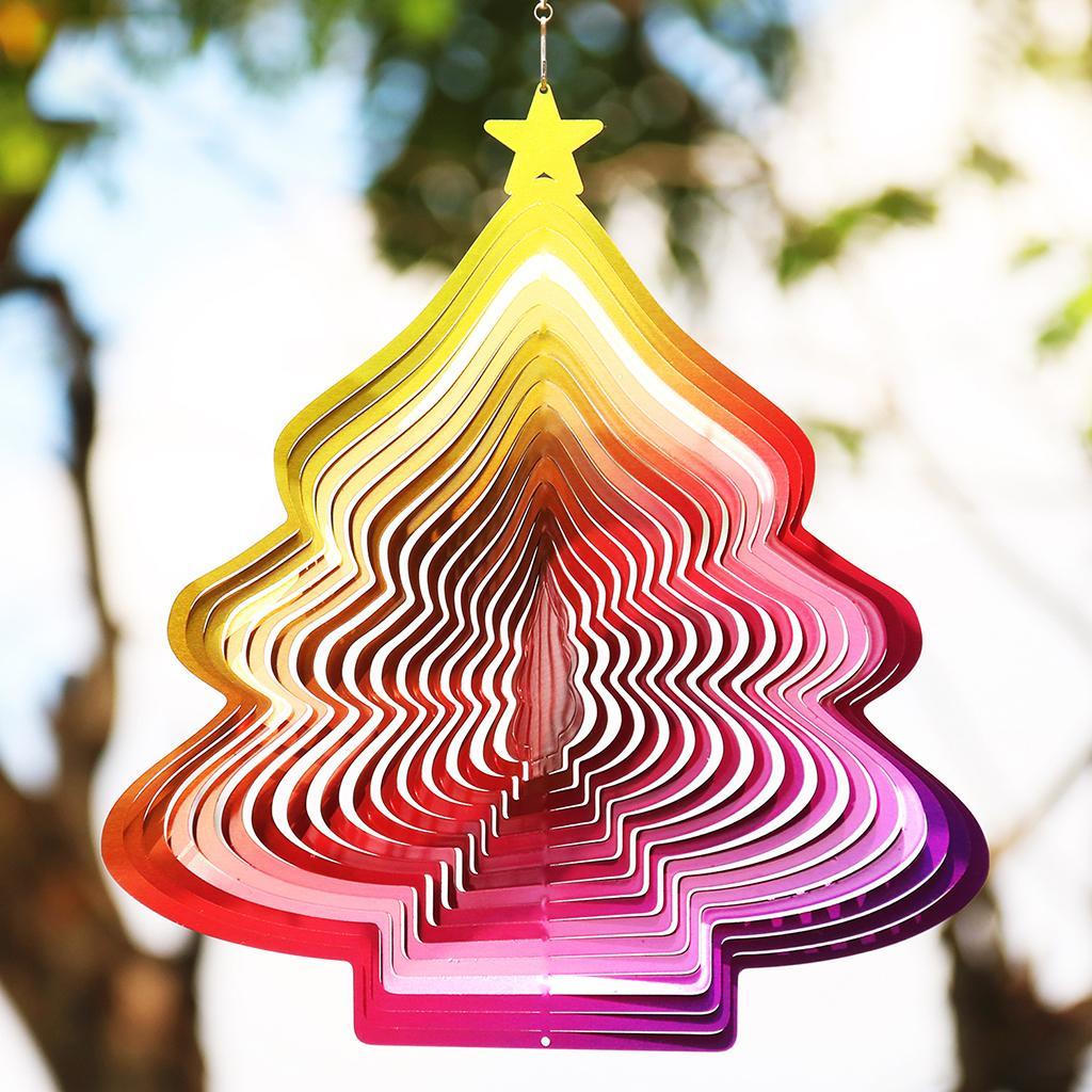 Wind  Stainless  Pendant Windmill Wind Sculpture for Outside