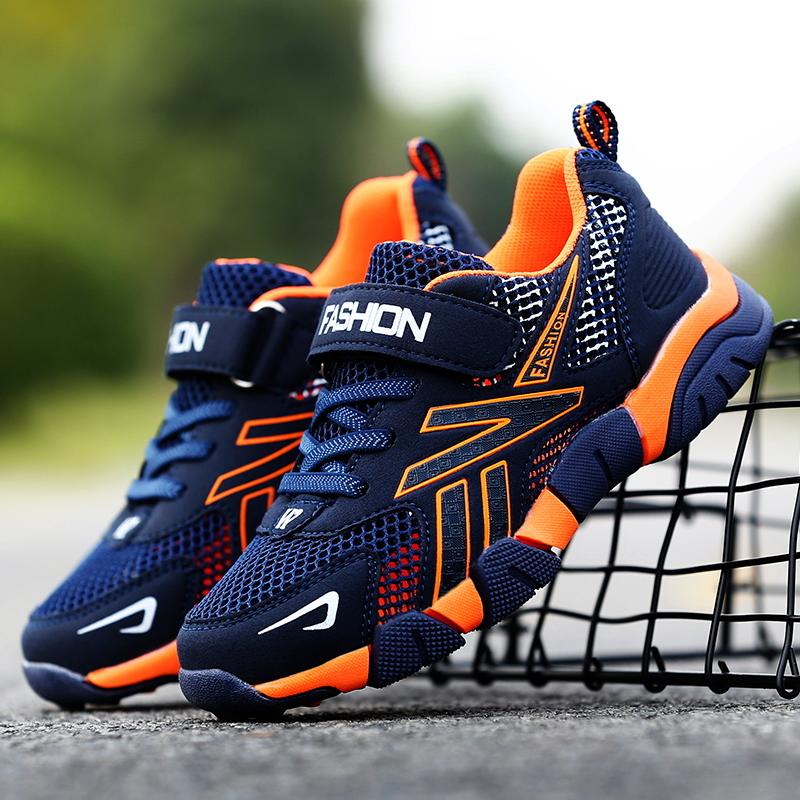 Trẻ em thoáng khí một đôi giày thể thao mùa hè Color: Blue Shoe Size: 34