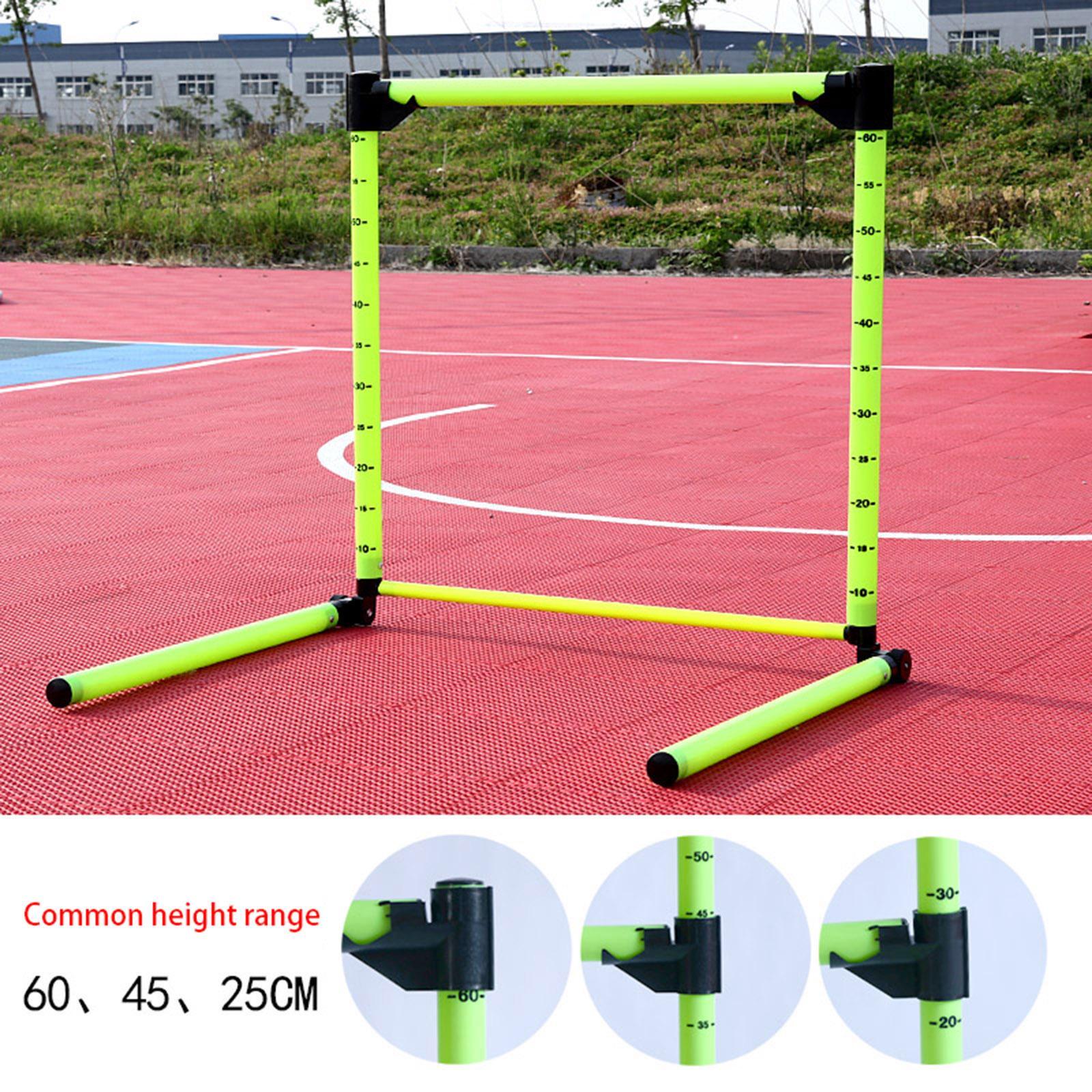 Speed Agility Hurdles Speed and Agility Training Equipment Improves Coordination Fitness Adjustable Scale for Athletes Running Exercise