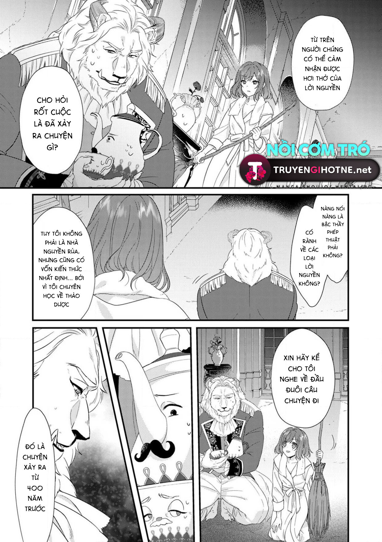 cô gái trinh trắng và quái thú chapter 3.1 6