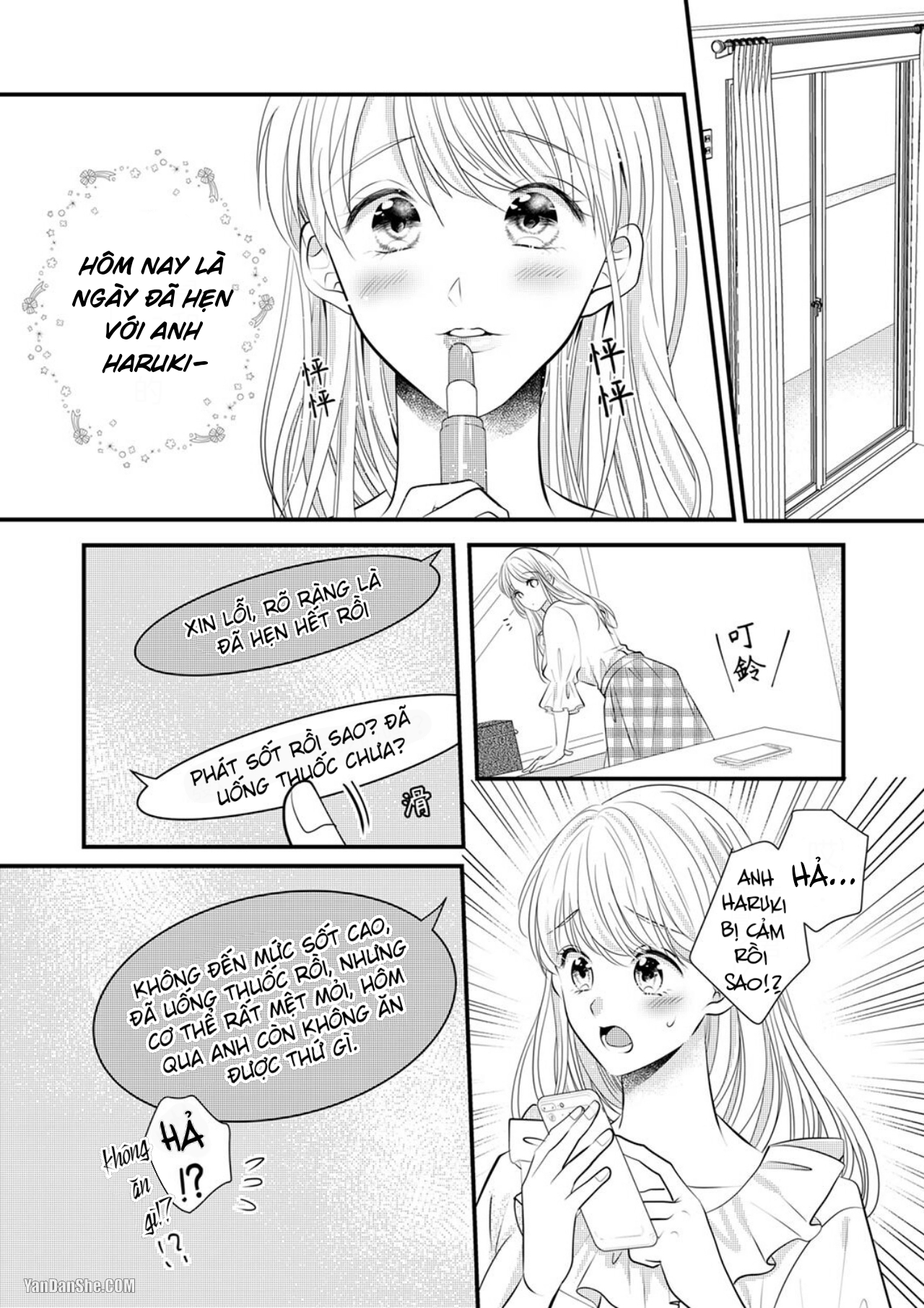Vuốt Ve Da Thịt Của Người Yêu Mới Ngọt Ngào chapter 8.1 - Trang 5