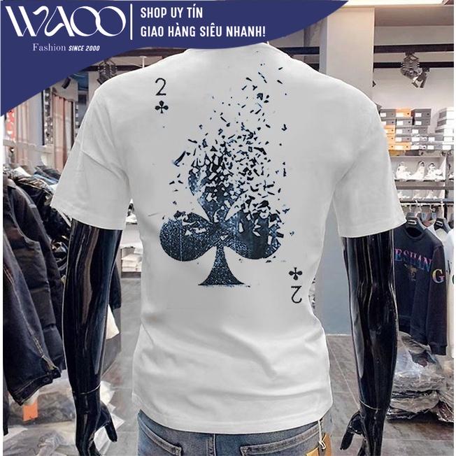 Áo Thun Nam, Có Bigsize Từ S Đến 8XL, Vải Cotton Cao Cấp, Mặc Mịn Thoáng Mát - Thời Trang Waoo, Mẫu ATNN257