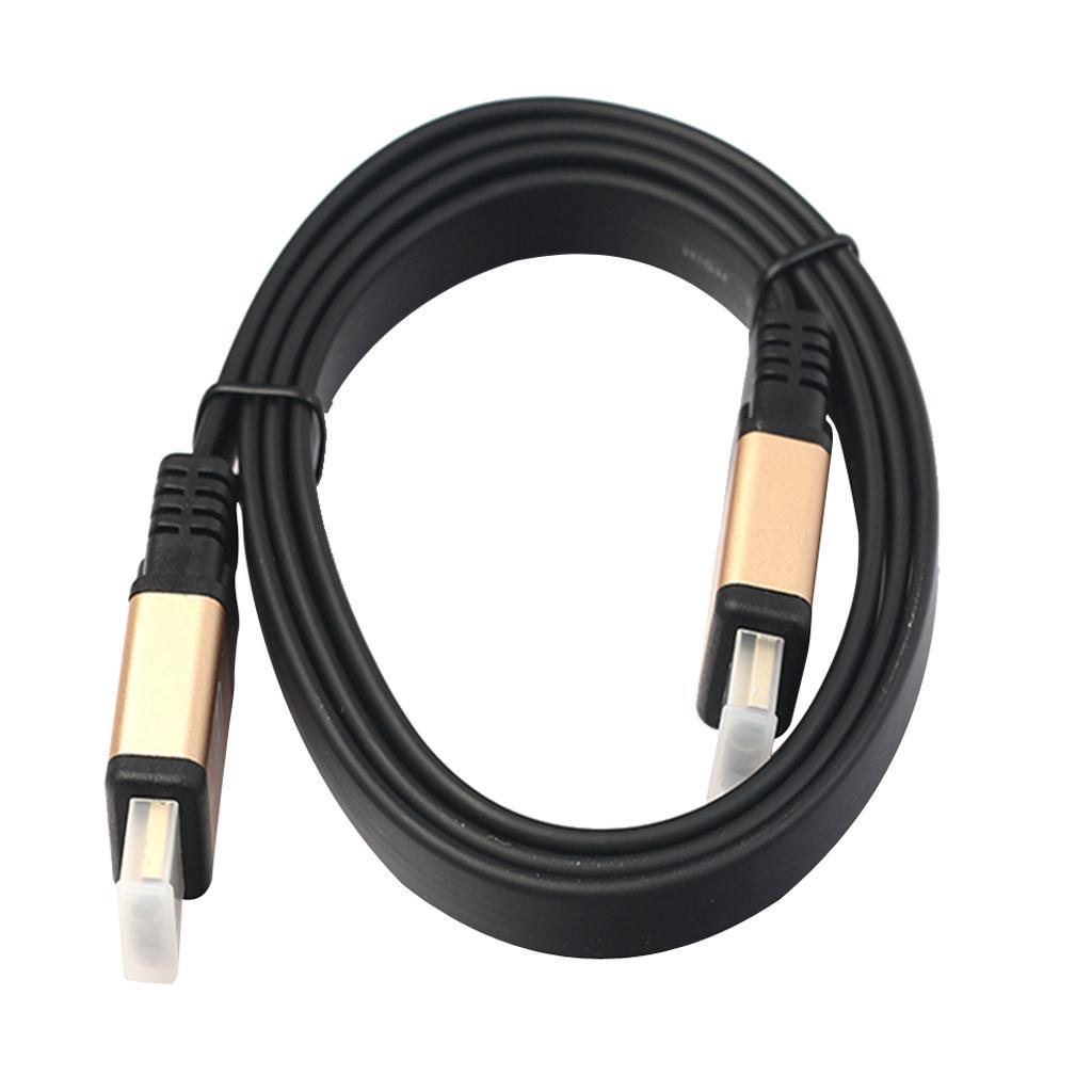 HDMI 2.0 Cable High Speed Gold Plated HMI to HDMI Cord for HDTV PS4 Projector 1m