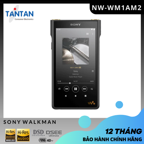 Máy Nghe Nhạc Kỹ Thuật Số SONY NW- WM1AM2 | Hàng chính hãng