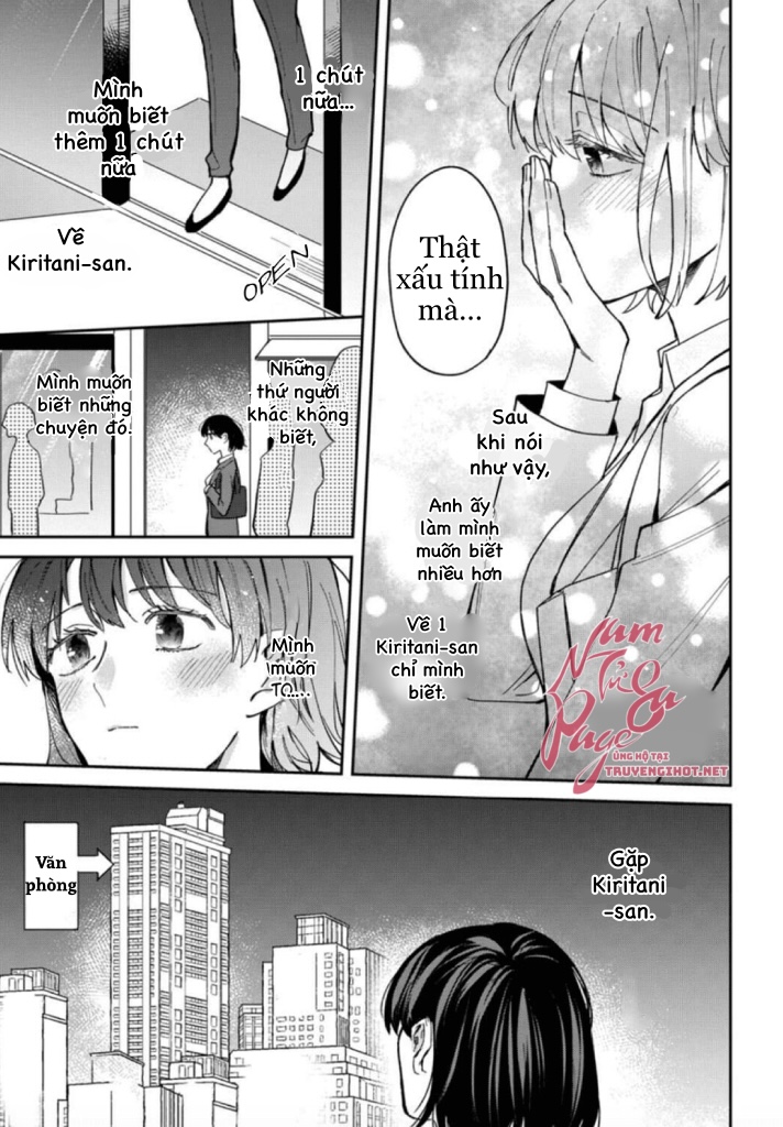 tôi không thể chỉ biết yêu thôi - cấp trên hay soi mói và cấp dưới nghiện mùi chapter 6.1 23