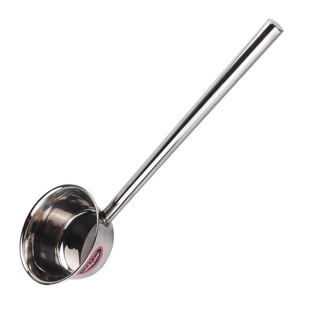 2X Long Handle Stainless Steel Soup Spoon Home Kitchen Porridge Ladle Tool 45cm