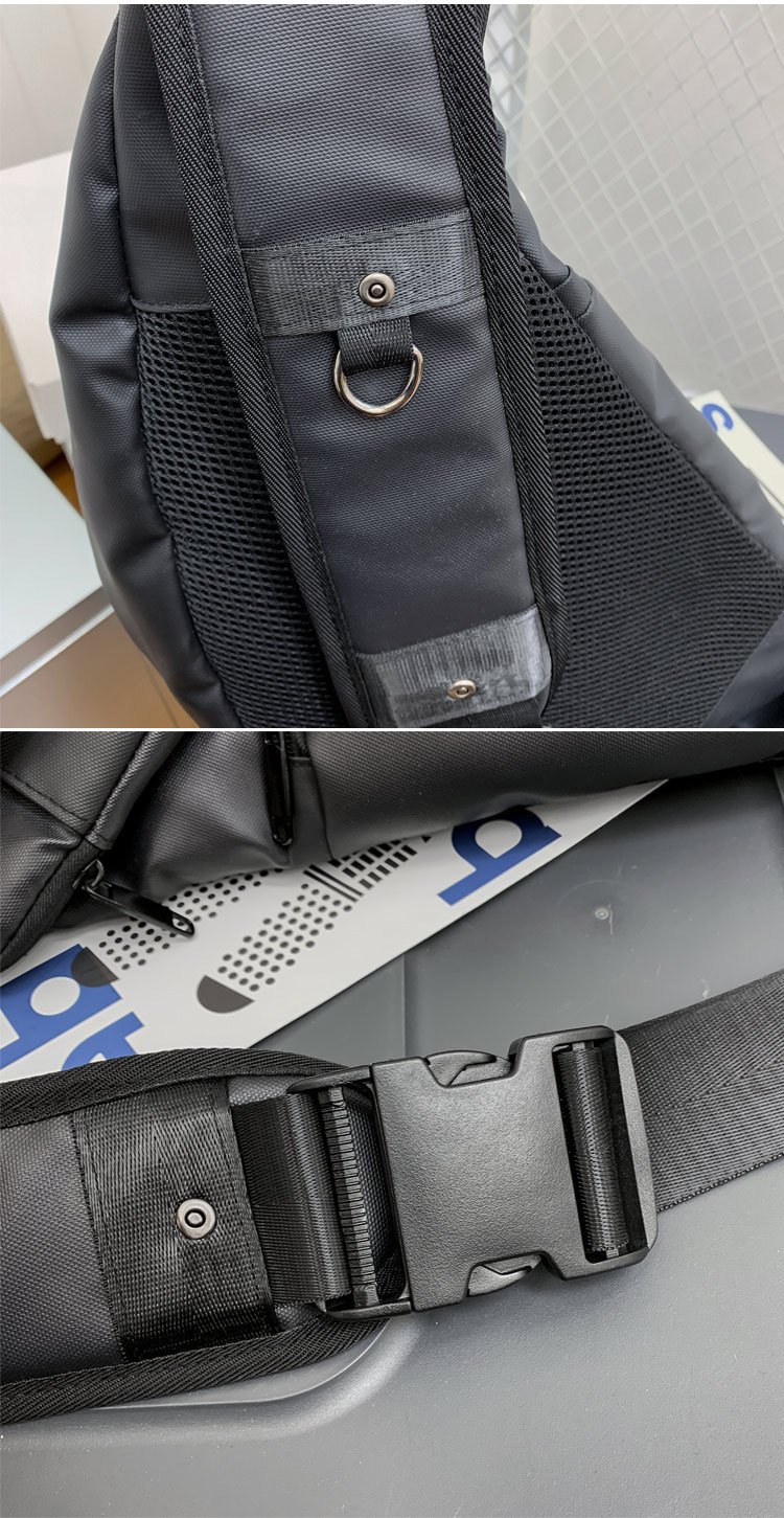 Túi đeo chéo thời trang nam nữ Tech 5.0 - Ngăn đựng điện thoại độc lập tháo rời