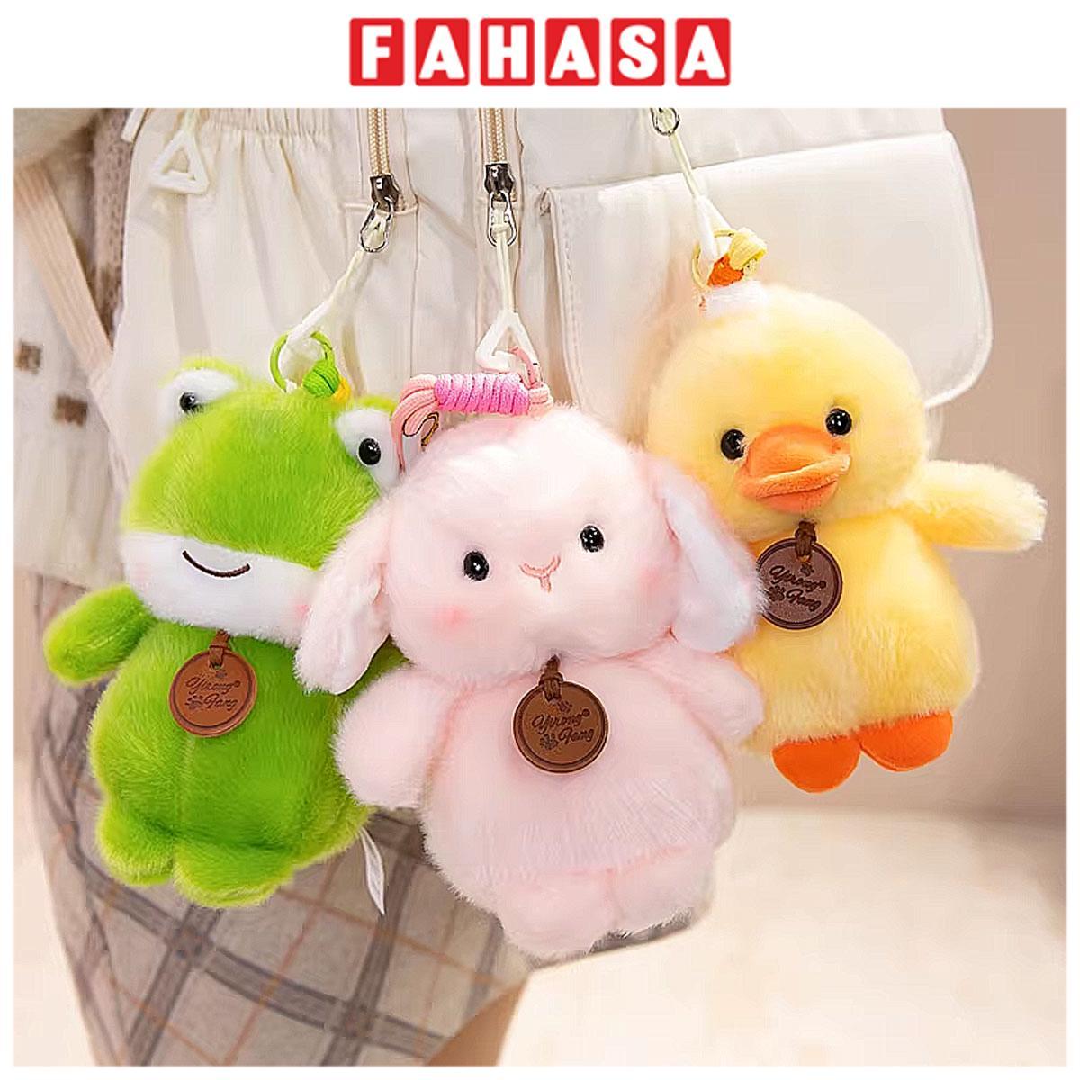 Móc Khóa Thú Bông Lông Xù - ZooZoo 12026 - Thỏ