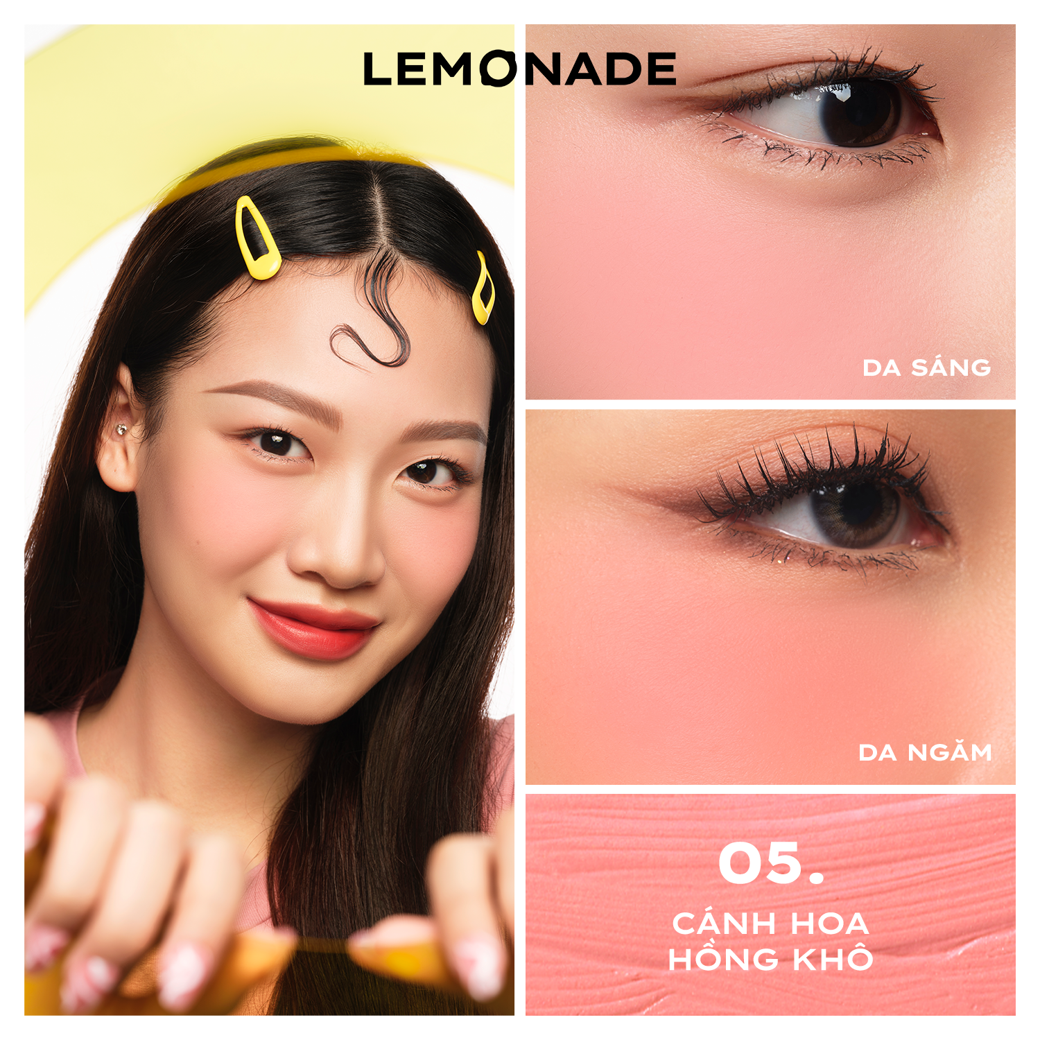 Má kem mịn lì thuần chay Lemonade Perfect Couple 5 Years 8.5g