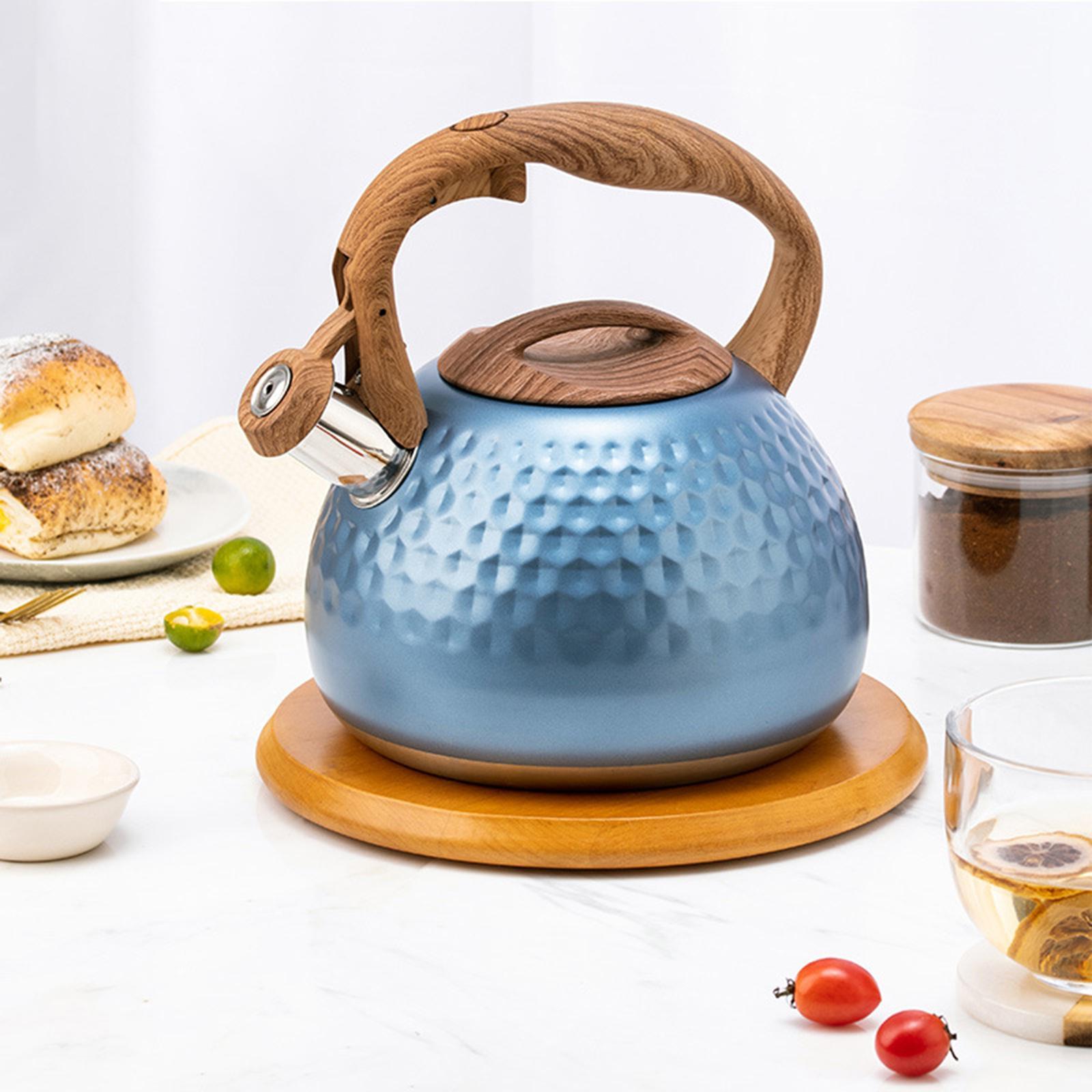 2.8L Whistling Tea Kettle Coffee Tea Pot for Electric/Induction/Gas Stove